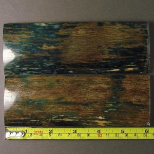 Mammoth Ivory Bark Knife Scales Handles