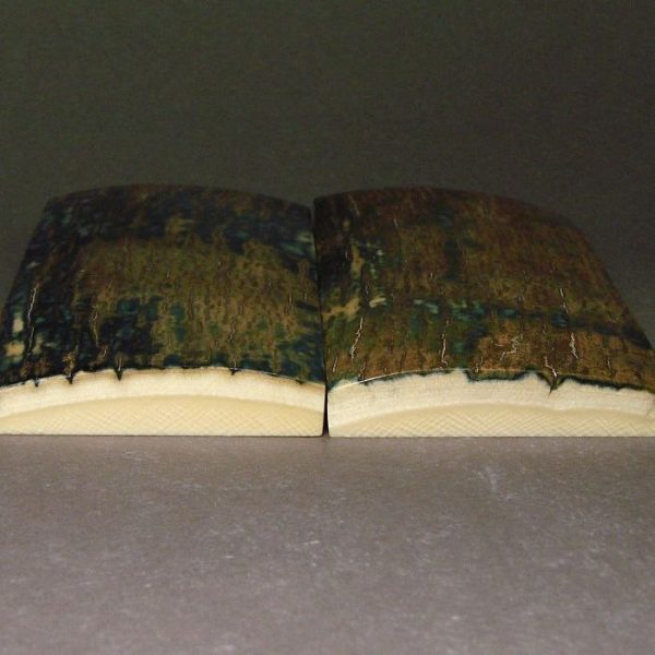 Mammoth Ivory Bark Knife Scales Handles